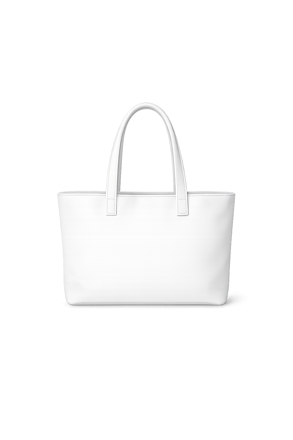 White tote bag mockup