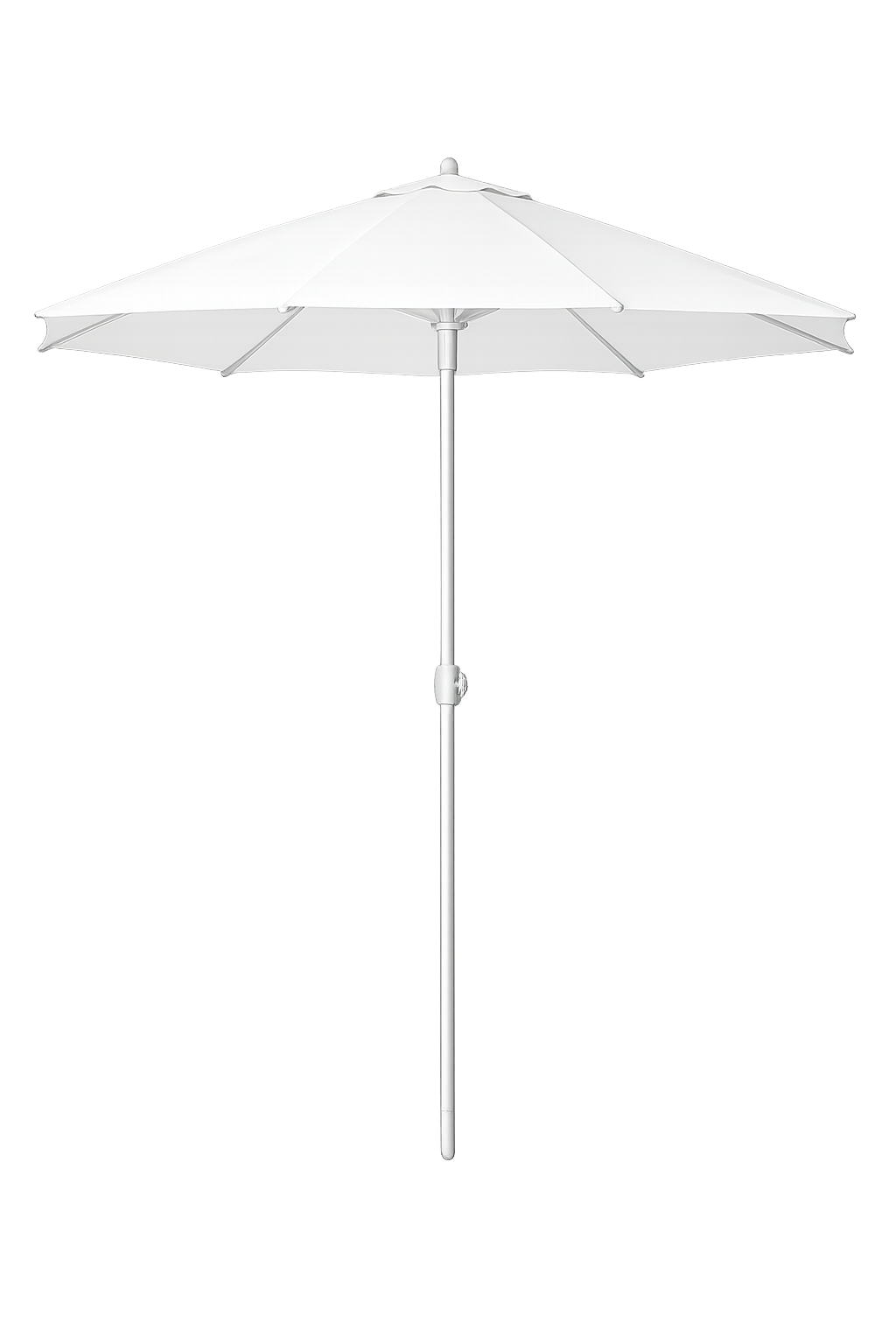 White umbrella mockup